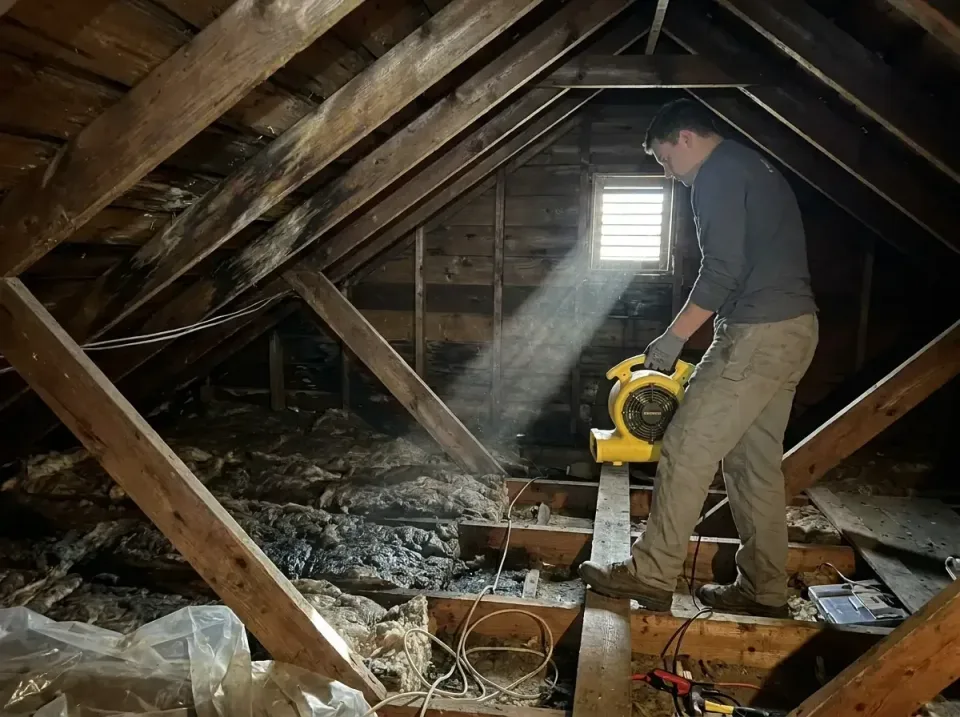 attic-water-damage-drying-proc-007 — frequently asked questions, Emergency Water Extraction & 24/7 Flood Response in Somerda…
